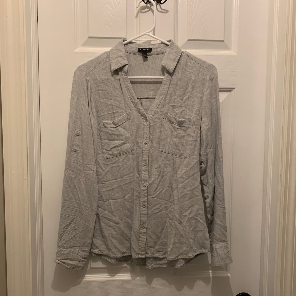 Express Grey Shirt
